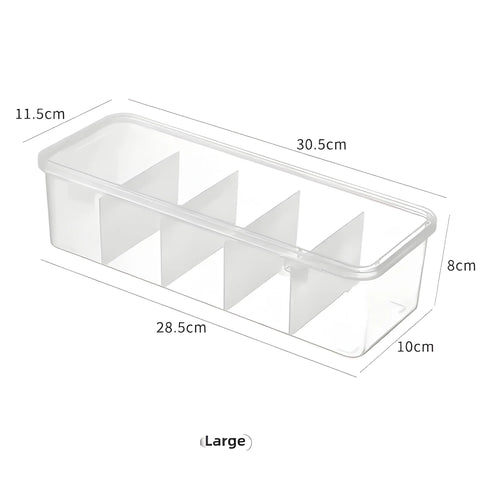 Transparent Cable Box – Dustproof Tech Organizer Case