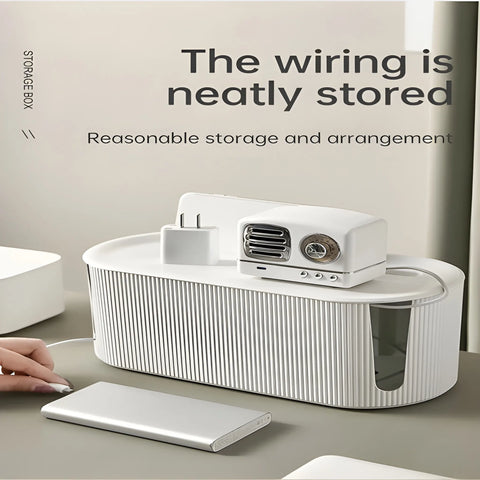 WiFi Router Box – Minimalist Cable Management Shelf