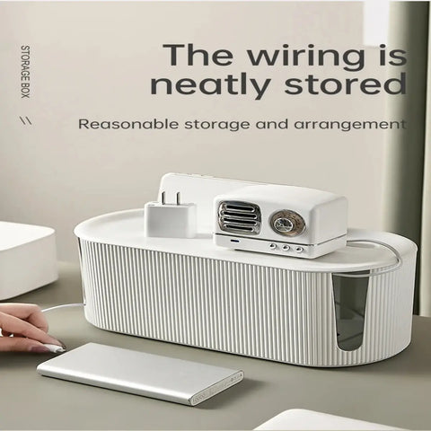 WiFi Router Box – Minimalist Cable Management Shelf