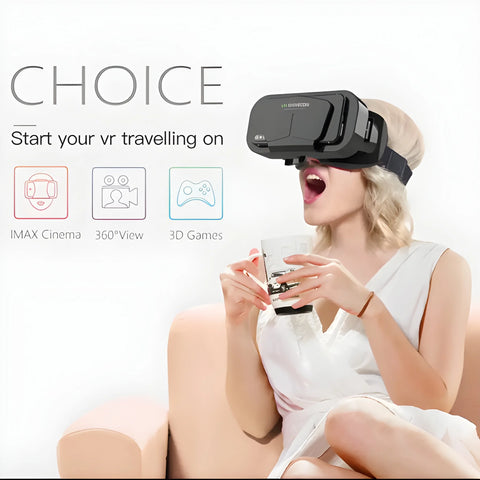 VR Headset – Immersive Gaming & 360° Metaverse Experience