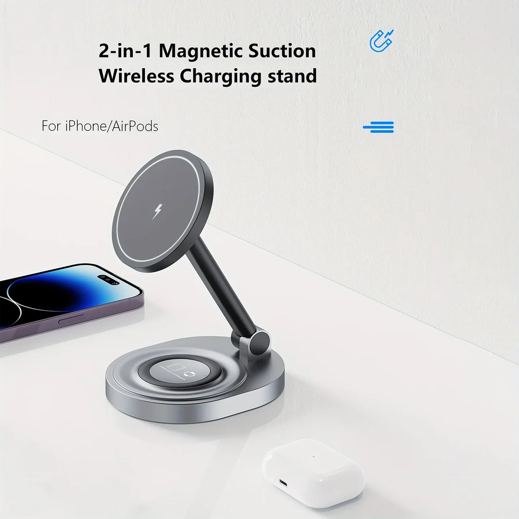 3-in-1 Magnetic Wireless Charging Station