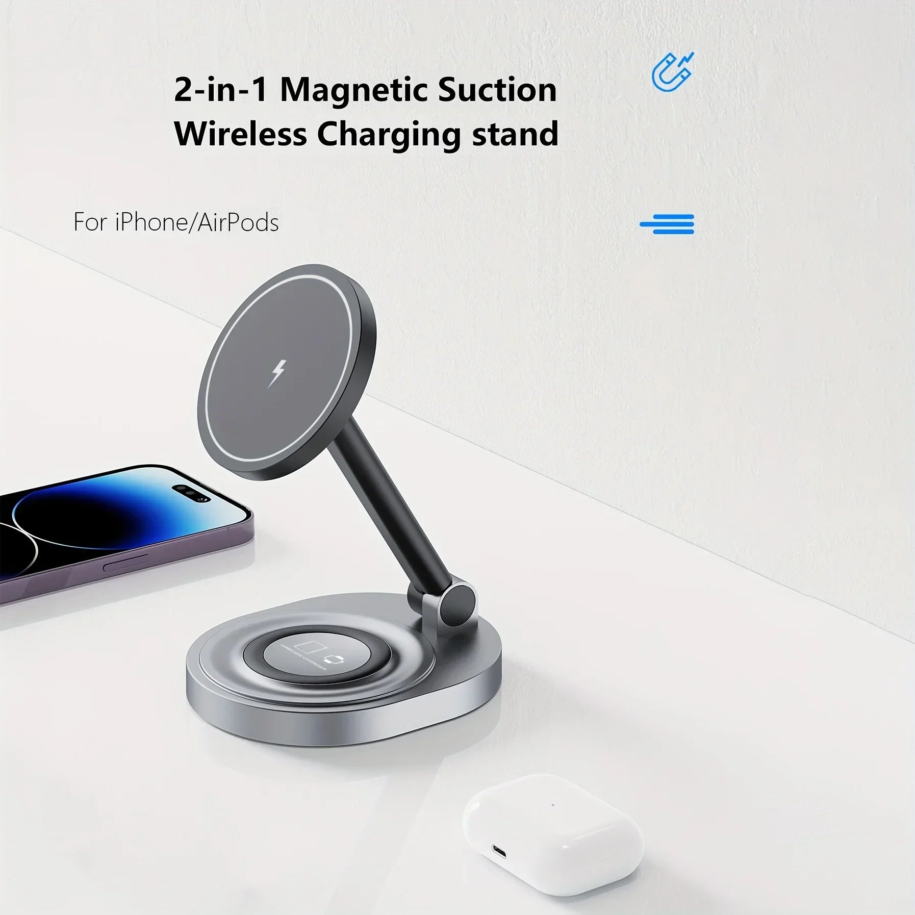 3-in-1 Magnetic Wireless Charging Station
