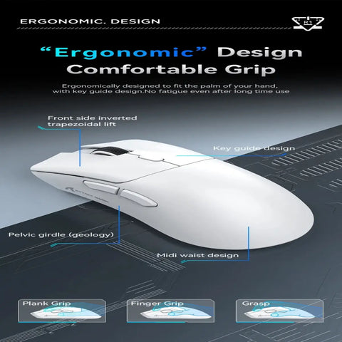 Attack Shark R1 Gaming Mouse – Ultra Light Wireless Precision  Mouse