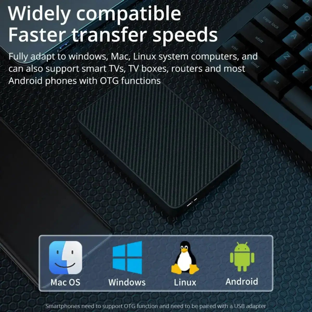 1TB External Hard Drive – Fast Portable Storage for Gaming