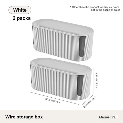 WiFi Router Box – Minimalist Cable Management Shelf