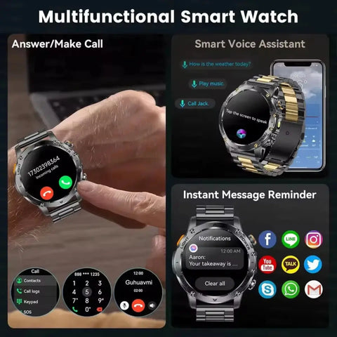 T-Rex 3 Military Smartwatch – Rugged GPS Fitness Watch