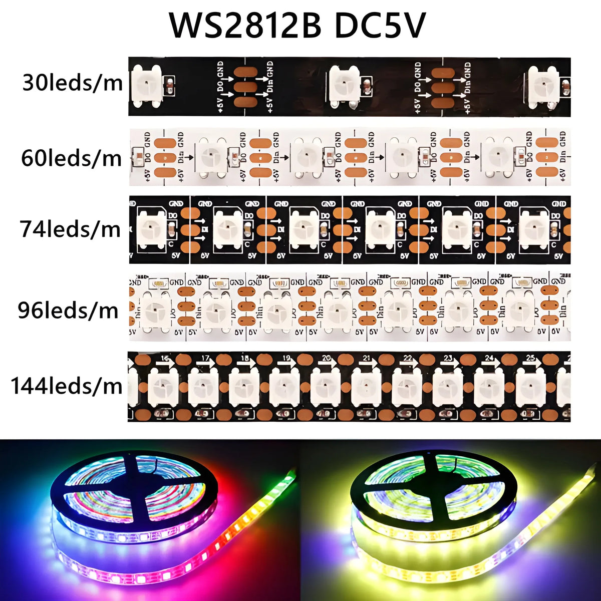ChromaPixel WS2812B Smart LED Strip