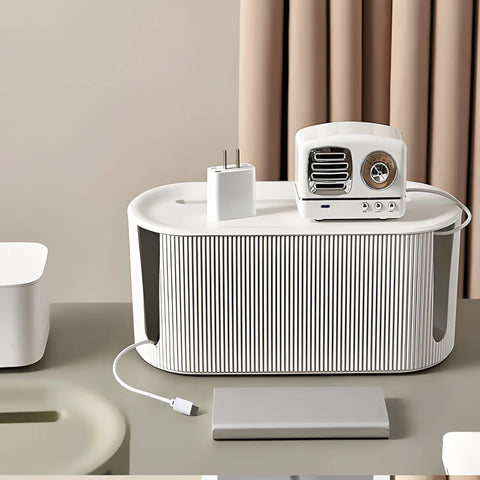 WiFi Router Box – Minimalist Cable Management Shelf