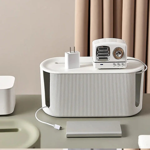 WiFi Router Box – Minimalist Cable Management Shelf