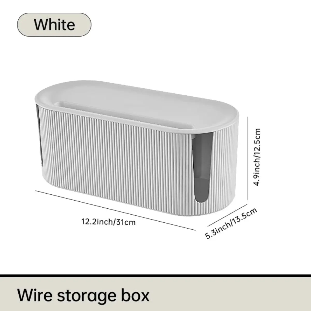 WiFi Router Box – Minimalist Cable Management Shelf