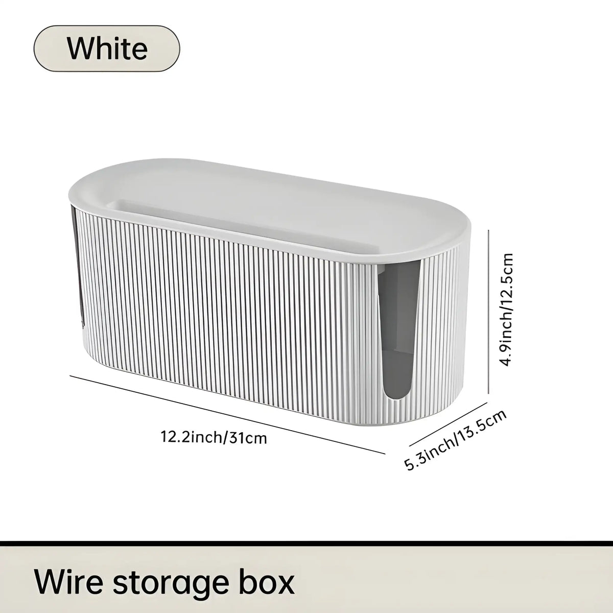 WiFi Router Box – Minimalist Cable Management Shelf