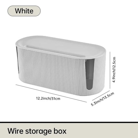 WiFi Router Box – Minimalist Cable Management Shelf