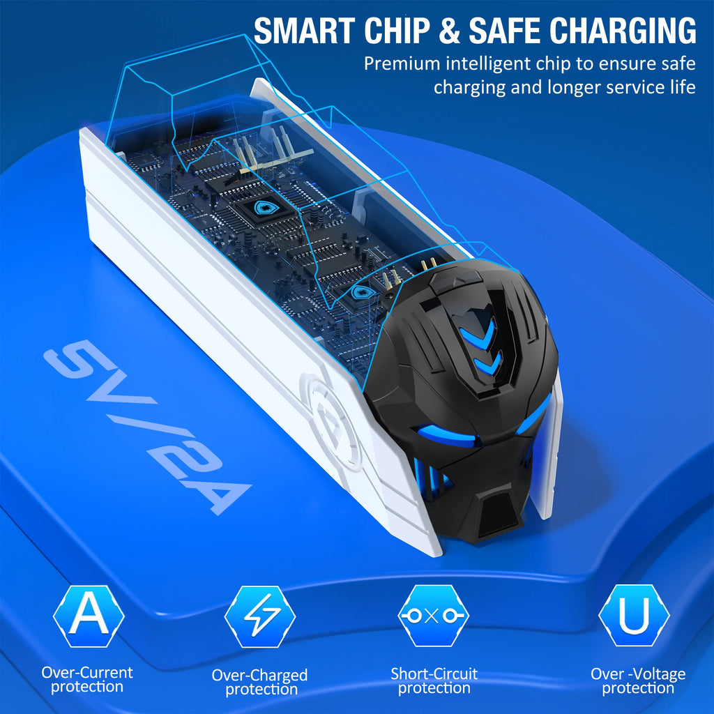 DinoFire PS5 Dual Charger