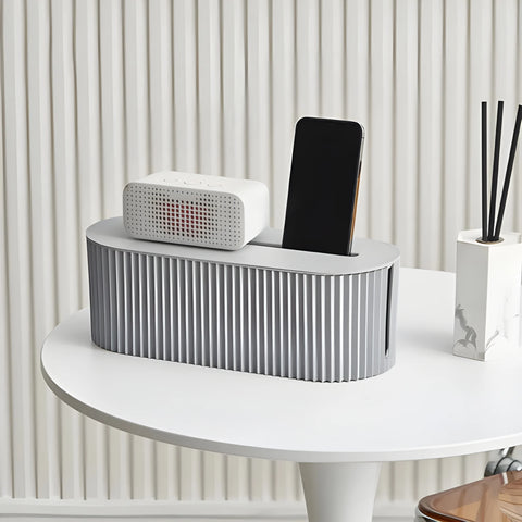 Cable Management Box – ZenSpace Desk Organizer & Cover