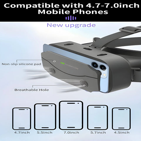 VR Headset – Immersive Gaming & 360° Metaverse Experience