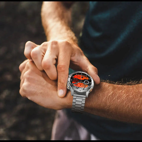 Flttoln Smartwatch – 1000mAh Battery Fitness Watch