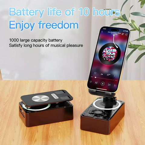Portable Bluetooth Speaker with Backup Battery – Desk Hub