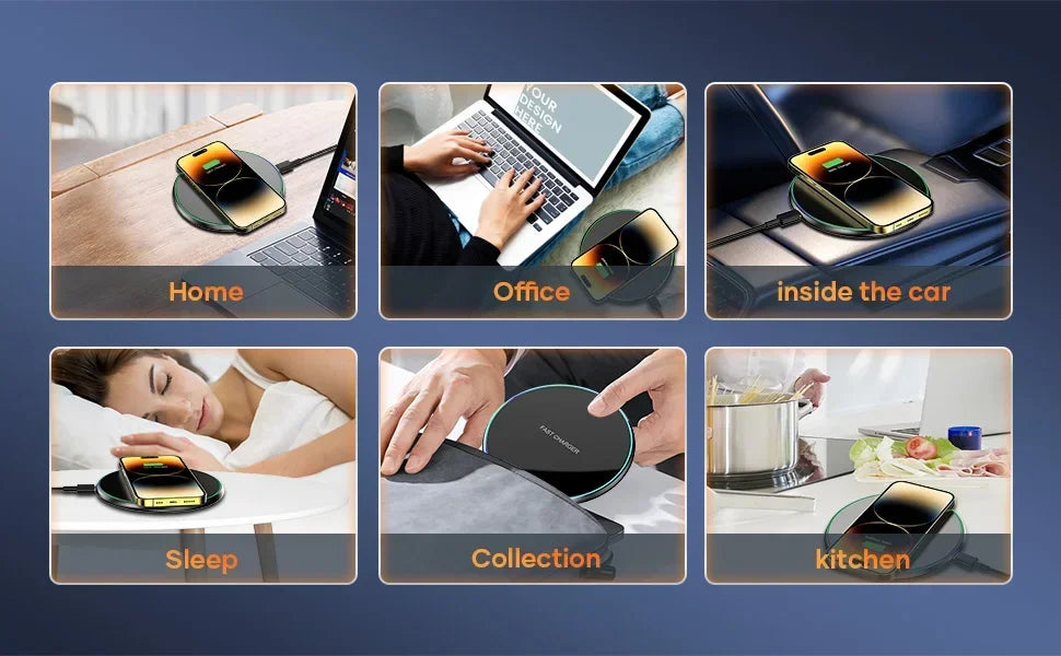 VIKEFON 30W Wireless Charger