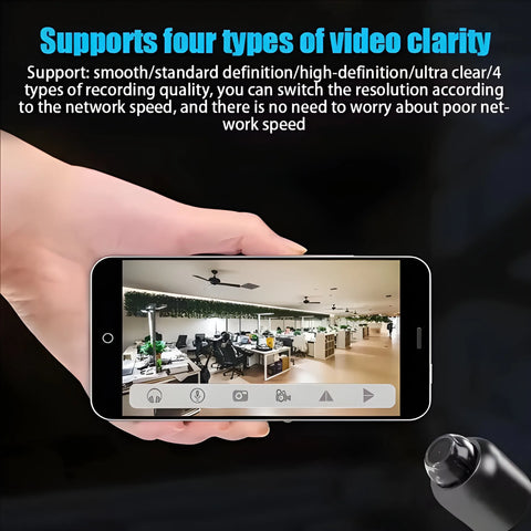 Mini Stealth WiFi Camera – 1080P Hidden Security Cam