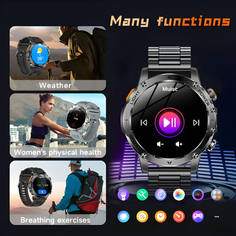 T-Rex 3 Military Smartwatch – Rugged GPS Fitness Watch
