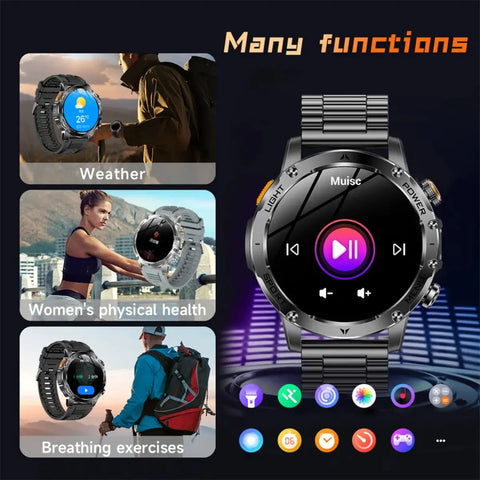 T-Rex 3 Military Smartwatch – Rugged GPS Fitness Watch