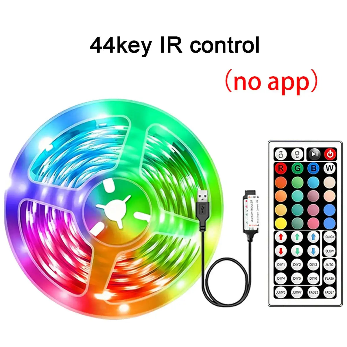 RGB LED Strip Lights – Smart App Control Room Lighting
