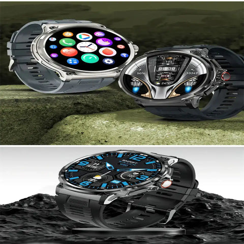 ChiBear GPS Smartwatch – AMOLED Fitness Call Watch 2026