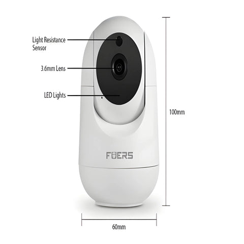 4K AI Security Camera – Smart Home Protection 8MP Clarity