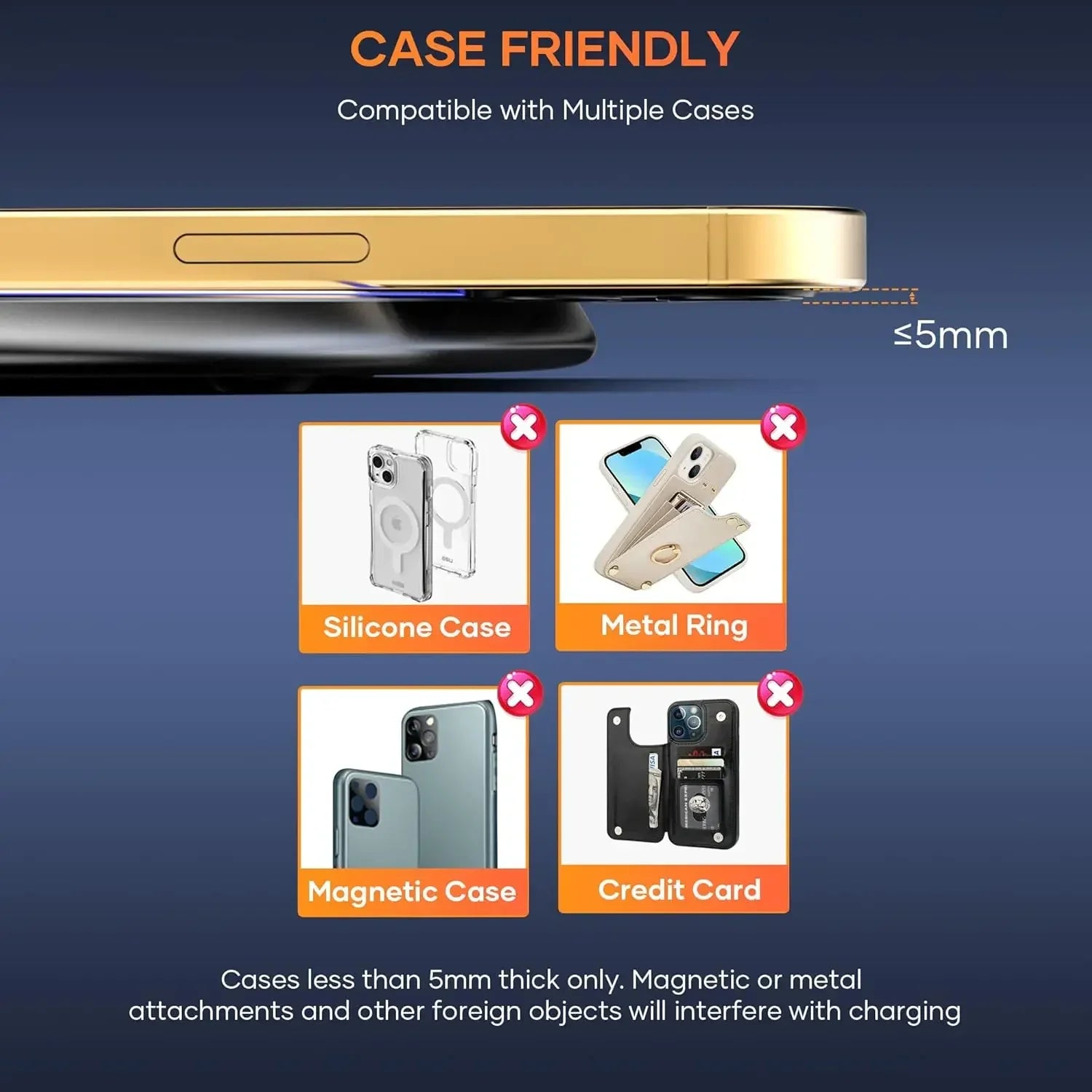 VIKEFON 30W Wireless Charger