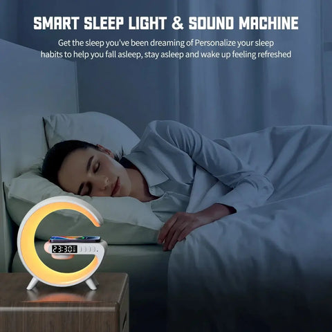 5-in-1 Wireless Charger Dock – 15W Fast Smart Hub