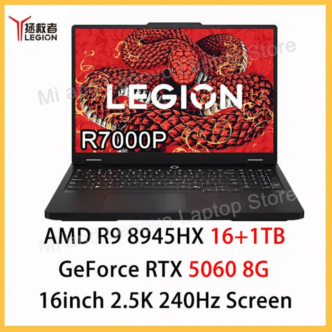Lenovo Legion R7000P 2025 – RTX Gaming Power Laptop
