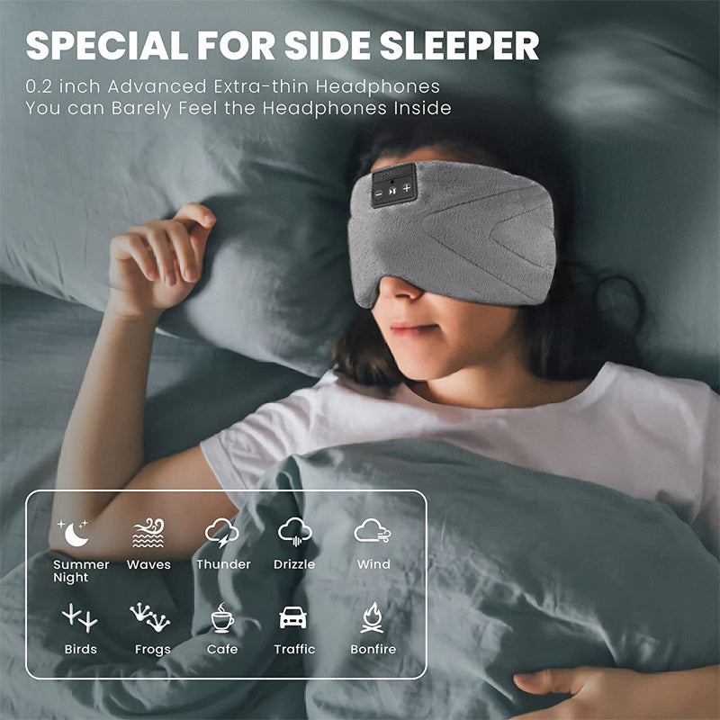 DreamEase Bluetooth Sleep Mask with White Noise