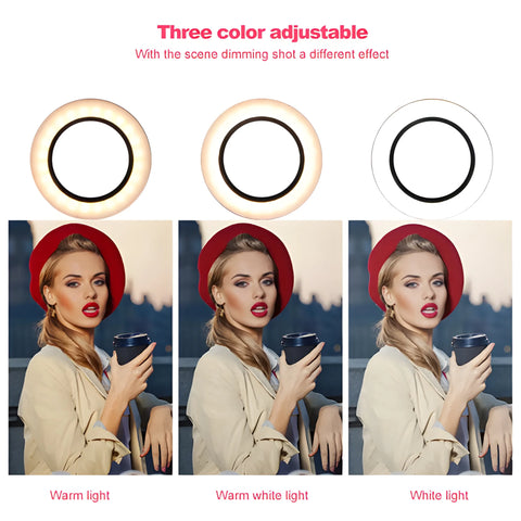 LED Ring Light – Flawless Selfie & Video Lighting