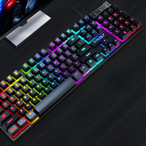 RGB Gaming Keyboard – Floating Keys & LED Backlight