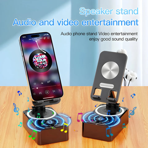 Portable Bluetooth Speaker with Backup Battery – Desk Hub