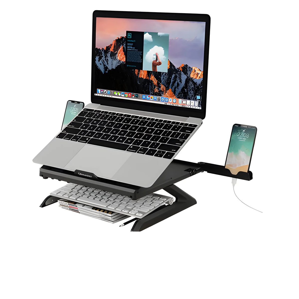 Adjustable Laptop Stand – Ergonomic Foldable Desk Riser