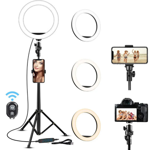 Beauty Ring Light – Adjustable Glow for Perfect Selfies