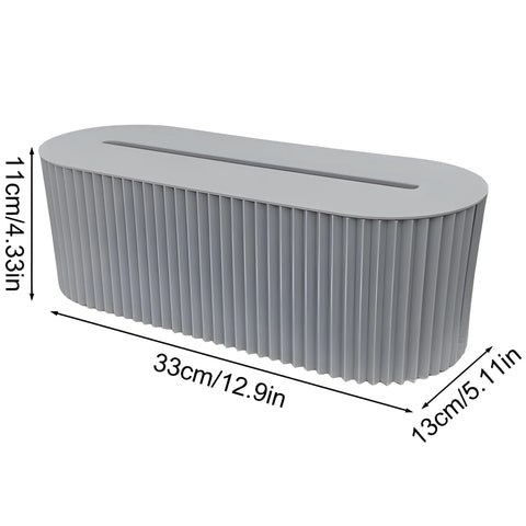 Cable Management Box – ZenSpace Desk Organizer & Cover