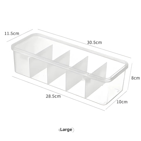Transparent Cable Box – Dustproof Tech Organizer Case