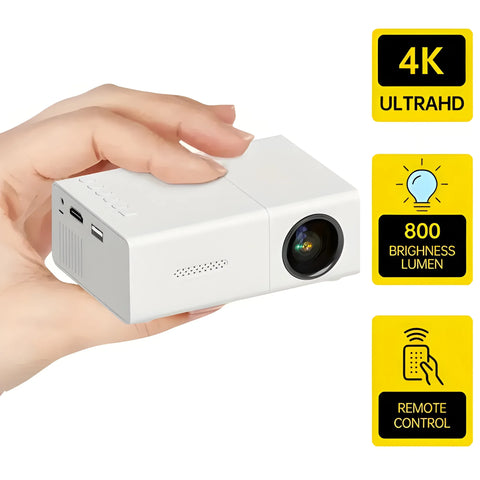 M100 Mini Projector – Portable Home Cinema 120” Display