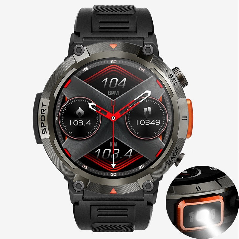 Outdoor Smartwatch – Fitness, Health & Call Alerts Anywhere