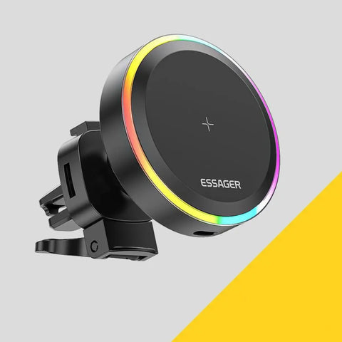 Magnetic Wireless Car Mount – Secure & Hands-Free Charging