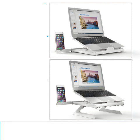 Adjustable Laptop Stand – Ergonomic Foldable Desk Riser