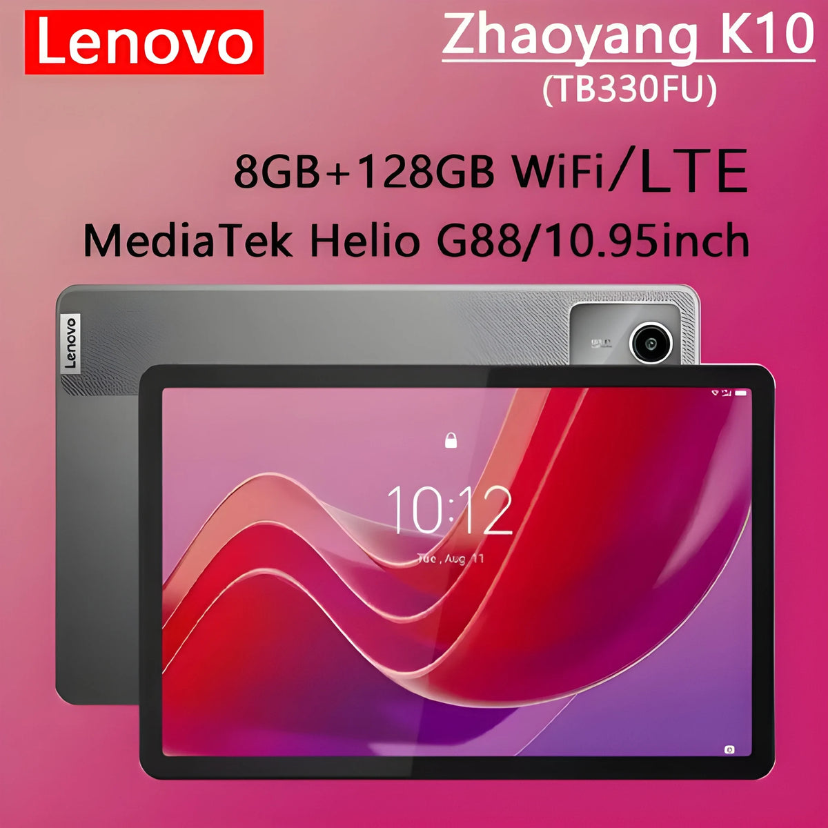 Lenovo K10 Tablet – 90Hz Smooth Display All-Day Power