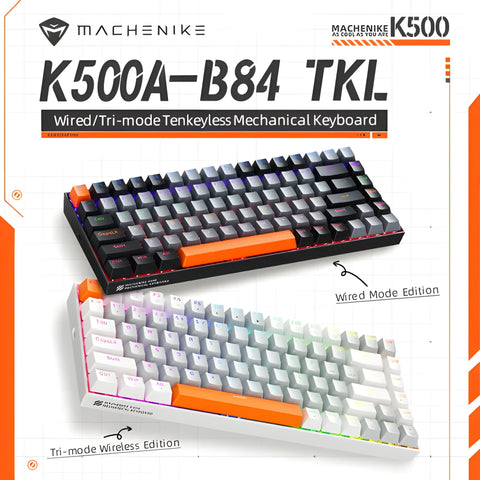 Machenike K500A Mechanical Keyboard – Compact Gaming RGB