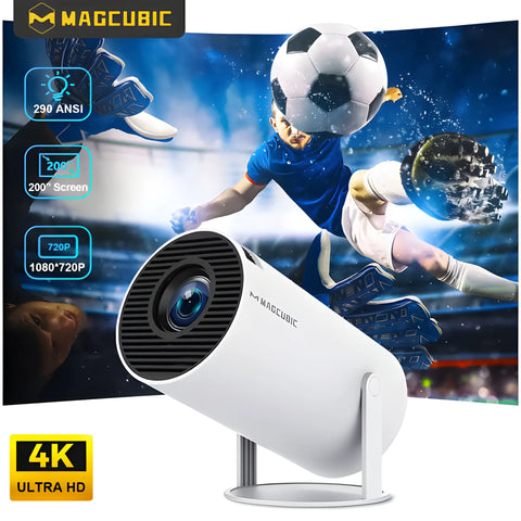 MAGCUBIC HY300 Pro Projector – Portable 8K Smart Cinema