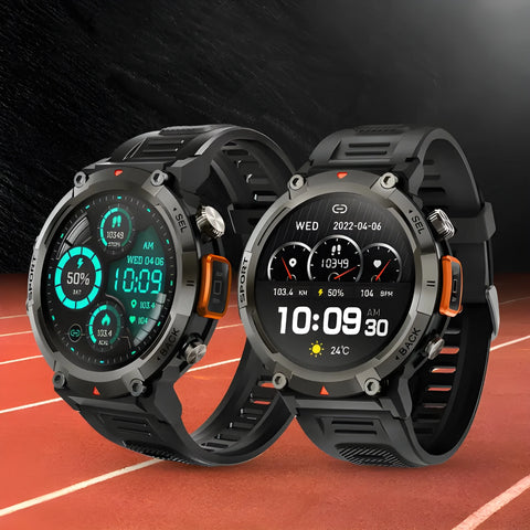 Outdoor Smartwatch – Rugged Fitness & Call Alert Watch