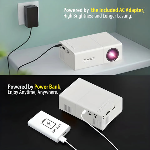 M100 Mini Projector – Portable Home Cinema 120” Display