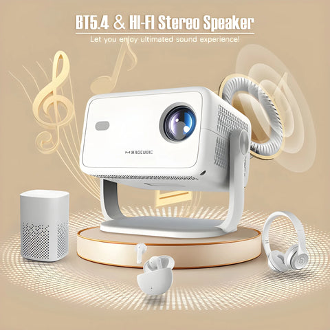 Magcubic L018 Projector – 1080P Smart Portable Home Cinema