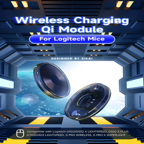 Qi Wireless Mouse Charging – Cable-Free Logitech Power Upgrade